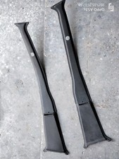 COPPIA COPRI MONTANTI INTERNI - ALLOGGIO CINTURE ALFA  ROMEO ALFA 75 - ORIGINALI