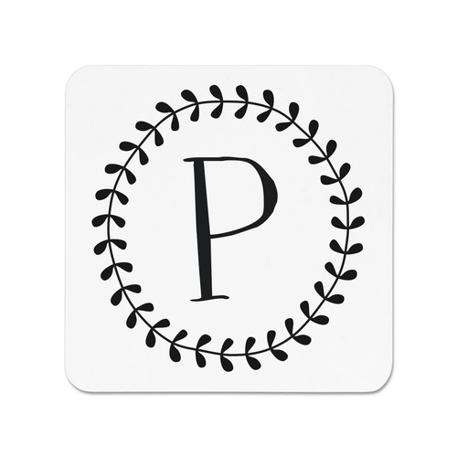 Lettera corona floreale - lettera,