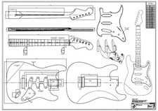 Disegno Strat '60 / piano di