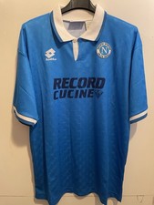 MAGLIA SHIRT CAMISETA CALCIO NAPOLI #13# AUTOGRAFATA VINTAGE RARE ANNI 90