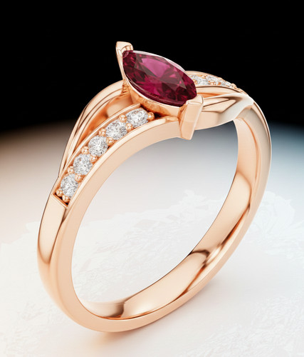 Anello anniversario diamante - anniversario,
