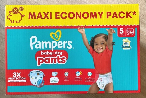 Couches pampers baby - pampers, baby-dry