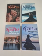 Nicholas Sparks Lotto 4 Libri romanzi Mondadori Media 2022 2023 La vita in due