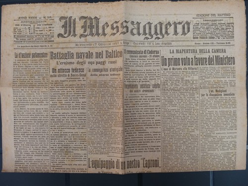 Messaggero 18 ottobre - il,