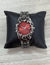 Orologio Chrome Gotico Alabaster Quadrante Rosso Hearts Industry Al Quarzo