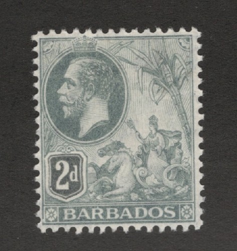 1912 barbados 119 due - barbados,