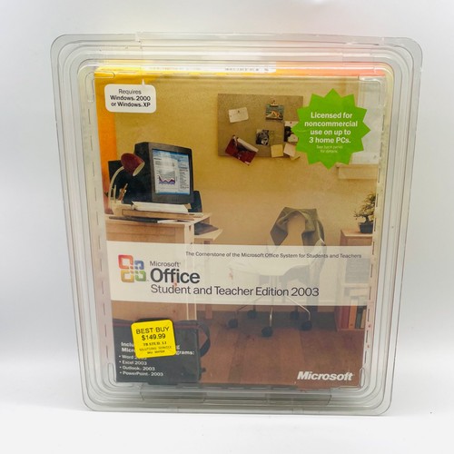 Sealed 2003 microsoft - microsoft, office