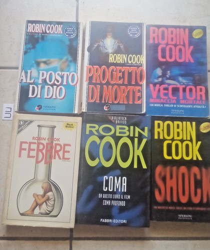 Lotto libri robin cook shoch - lotto,