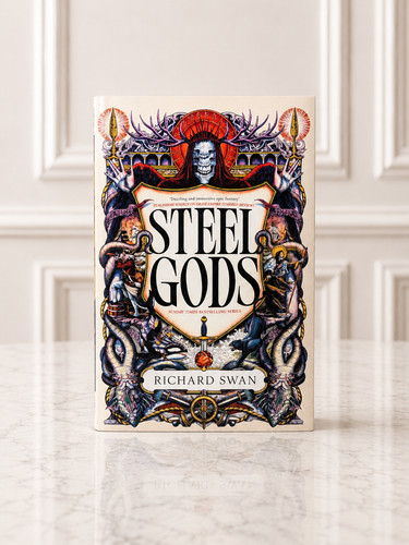 Signed numbered steel gods - signed,
