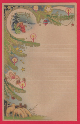 Letterina natale biglietto - natale,