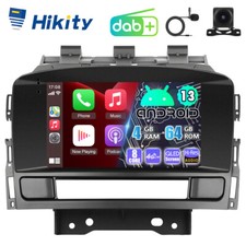 Autoradio DAB+ 4+64G Android CarPlay per Opel Astra J GTC con navigatore GPS WIFI RDS