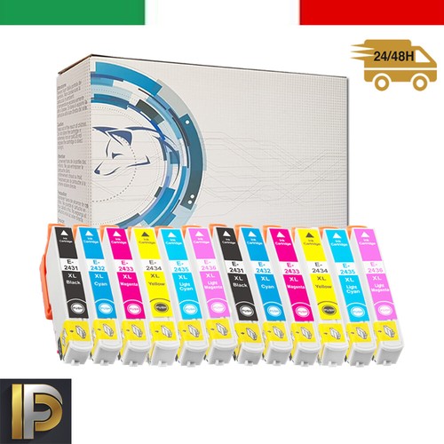 Cartucce t2437 per epson - per,