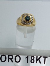 Anello in oro giallo 750 18