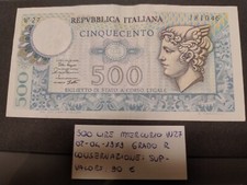 500 LIRE MERCURIO   REPUBBLICA