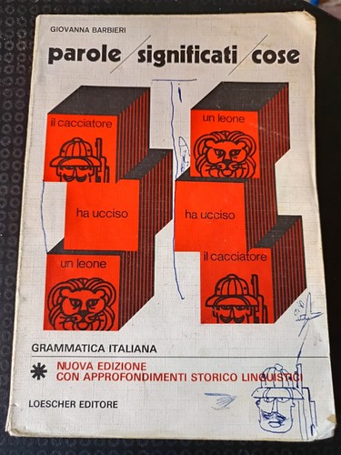 Parole significati cose - significati,