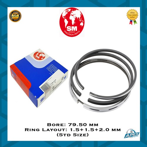 Set anelli pistone - anelli, doblo