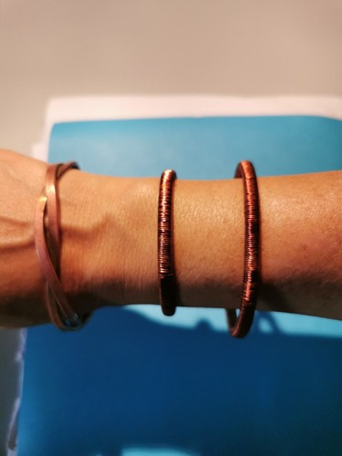 Bracciali rame artigianali - bracciali,