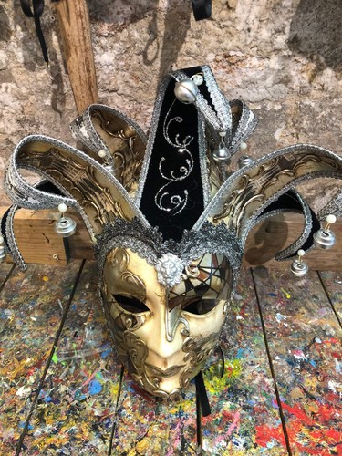 Maschera giullare di - giullare,
