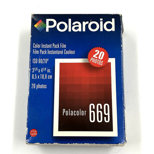 Pellicola polaroid 669 - pellicola, color