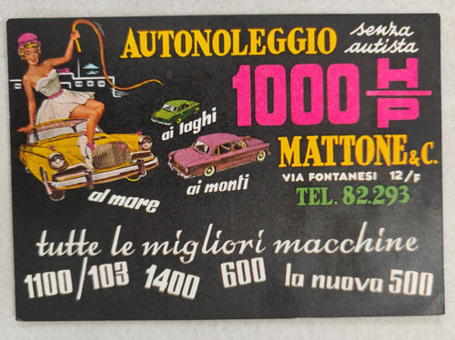 Cartolina pubblicitarie torino - pubblicitarie,