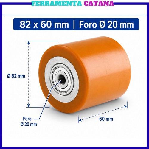 Rullo ruote transpallet - rullo,