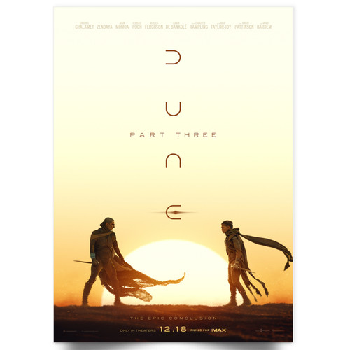 Dune part teaser poster - dune, film