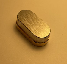 Brushed Steel & Gold Cartier