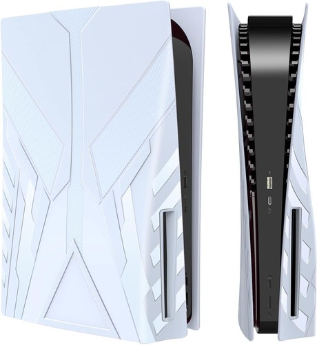 Ps5 cover skin abs bianco - ps5,