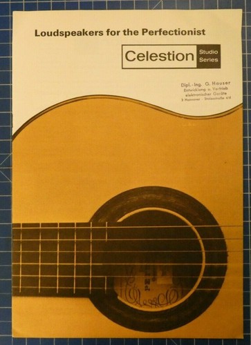 Altoparlanti celestion studio - altoparlanti,