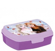 Porta Merenda Pranzo Frozen Contenitore Richiudibile Per Scuola e Tempo Libero
