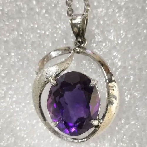 Collana vintage ametista