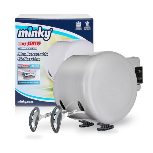 Minky retractable washing - minky, line