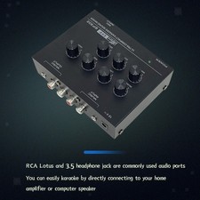 Mixer DJ, console di mixaggio stereo per la registrazione musicale