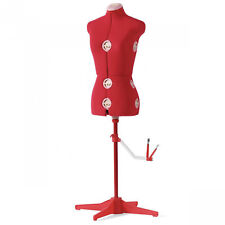 MANICHINO SARTORIALE REGOLABILE DF150 SINGER RED - BUSTO DA SARTA SMALL MEDIUM 