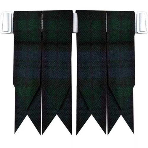 Black watch tartan kilt - cc,