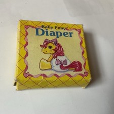 Scatola pannolini asilo ninna nanna My Little Pony G1 1984