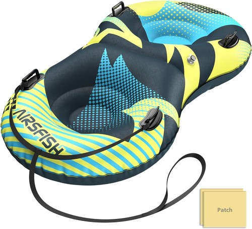 Tubo neve gonfiabile con - neve,
