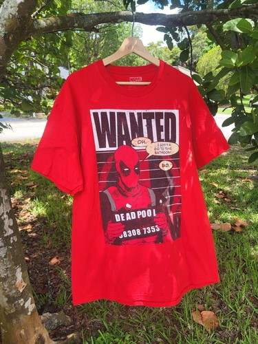 Deadpool marvel shirt size - deadpool,