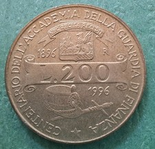 200 LIRE 1996 - GUARDIA DI