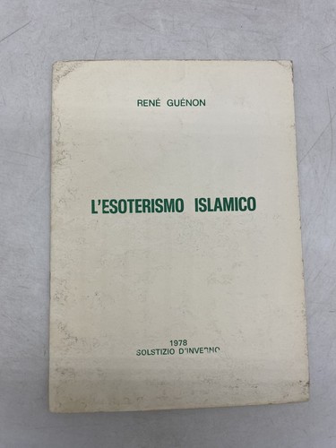 Rene guenon l esoterismo - guenon,