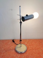 Lampada Da Tavolo A Stelo Regolabile Orientabile Modernariato Anni 70/80