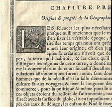 Antique 1747 CAPOLETTERA L