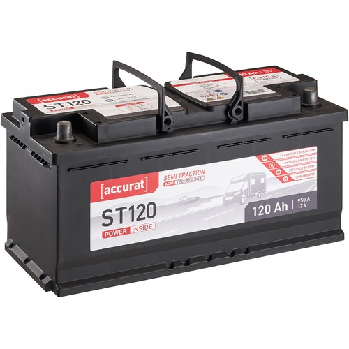 Batteria camper agm 12v - 12v, 120ah