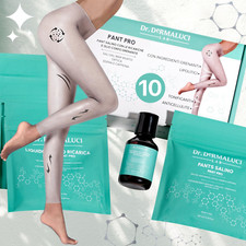 Collant Drenanti Anticellulite Pant Salino Kit | 10 Applicazioni: 5 Trattamenti 