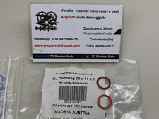 0603100141 Originale KTM Husaberg HUSQVARNA x2 rondella rame freno 10X14X1