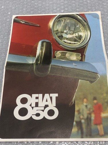 Depliant brochure fiat 850 - brochure,