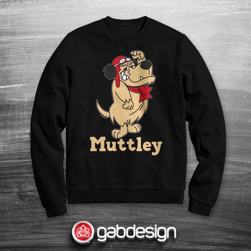 Felpa nera muttley - nera,