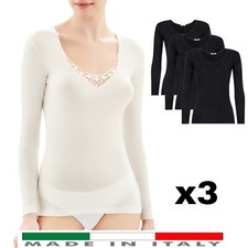 Maglia Intima Donna 100% Caldo