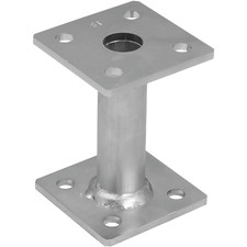 Supporto palo zincato