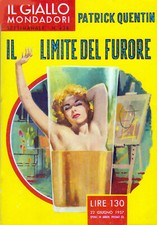 IL LIMITE DEL FURORE DI  PATRICK QUENTIN